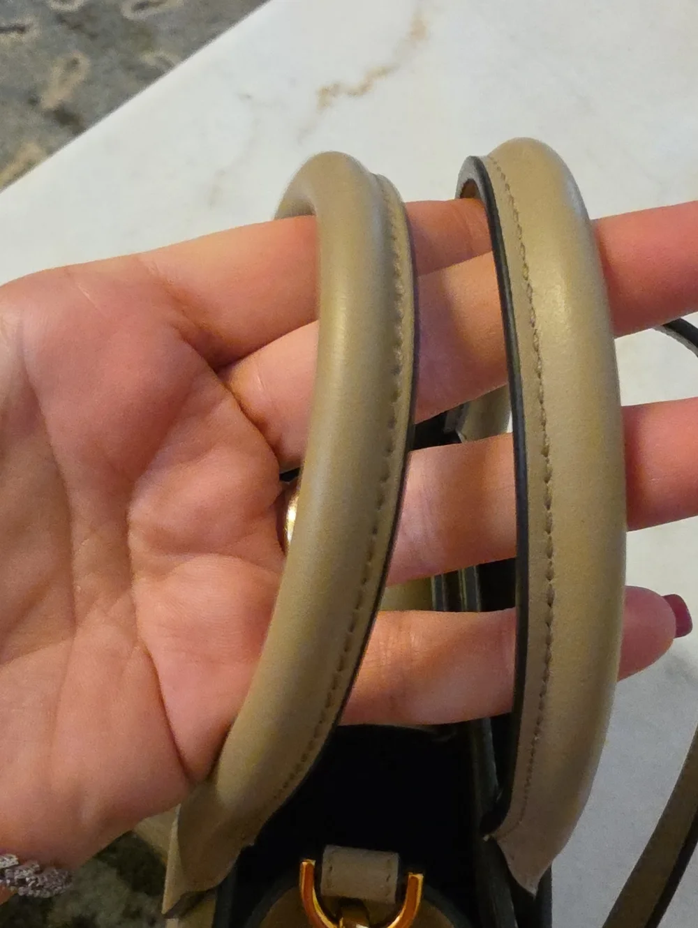 Versace Virtus Top-Handle 2Way Python Print Handbag EUC And COI